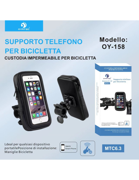 Porta Cellulare Bici Impermeabile OY-158
