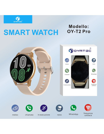 智能手表 金色 OY-T2 pro