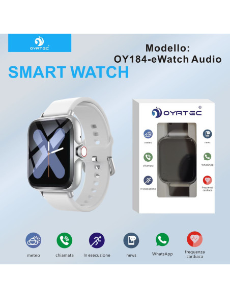 智能手表 灰色 OY-184 ewatch audio