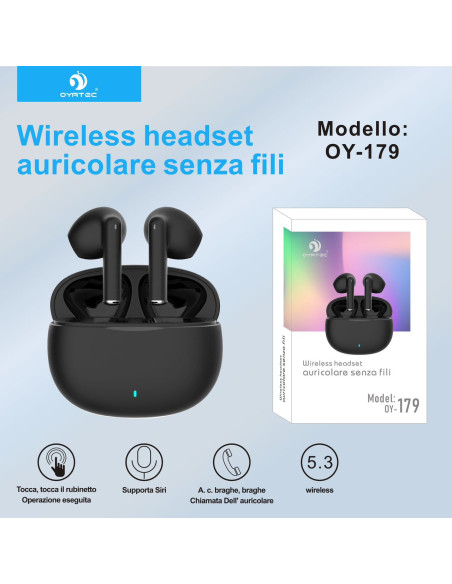Cuffie Auricolari Bluetooth OY-179