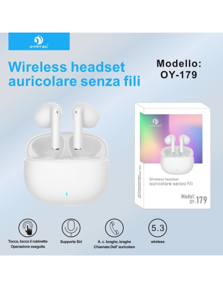 Cuffie Auricolari Bluetooth OY-179