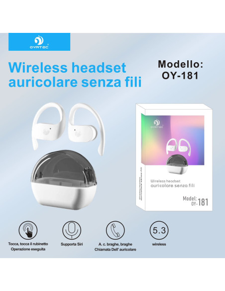 Cuffie Bluetooth Sport OY-181