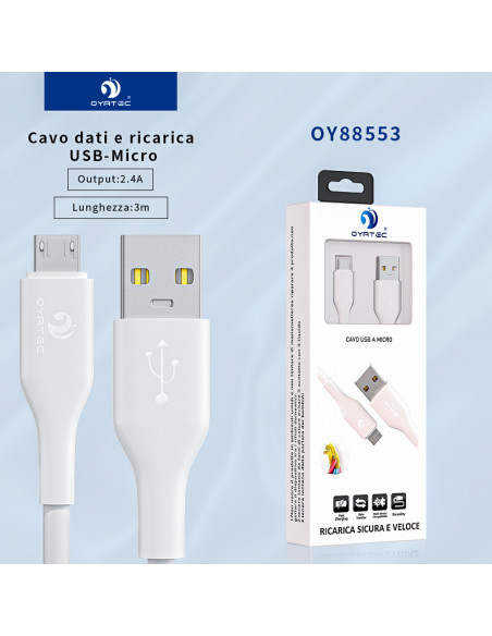 CAVO USB-MICRO 3M OY-88553