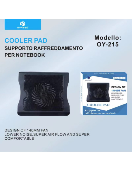 raffreddamento pc portabile OY-215