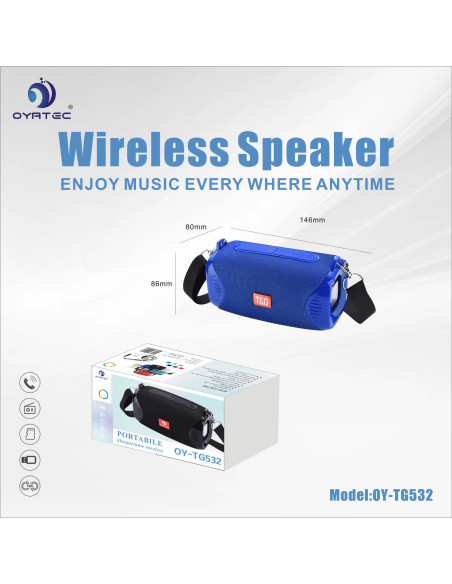 蓝牙耳机 OY-532 蓝色