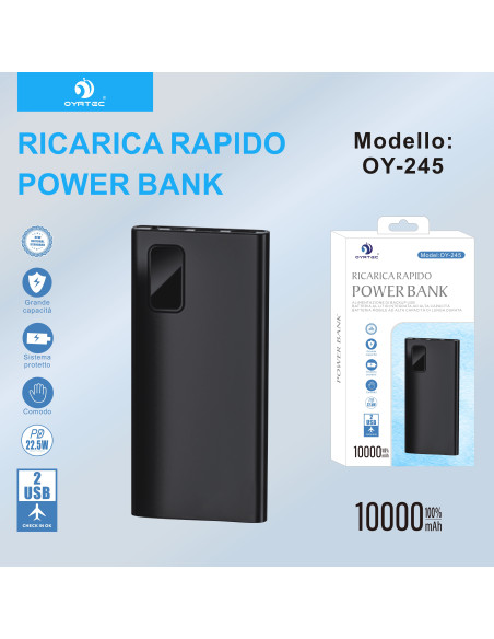 power bank 10000mAH oy-245