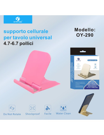 SUPPORTO CELLURALE TAVOLO OY-290 ROSSA