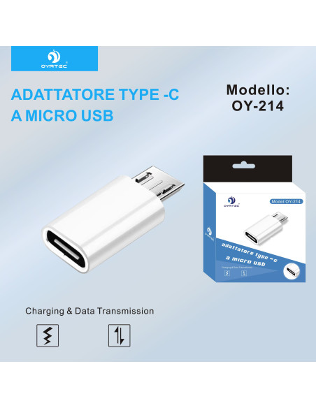 Adattatore type c - micro  oy-214