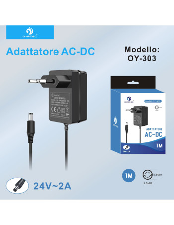 ALIMENTATORE 24V / 2A OY-303