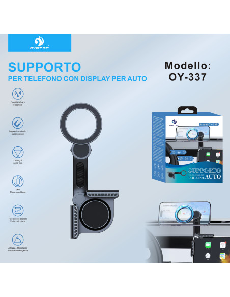 Supporto  Cellulare Auto Magsafe per Tesla OY-337
