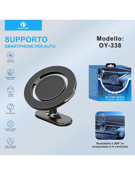MagSafe - Supporto magnetico da auto per cruscotto dell'auto OY-338