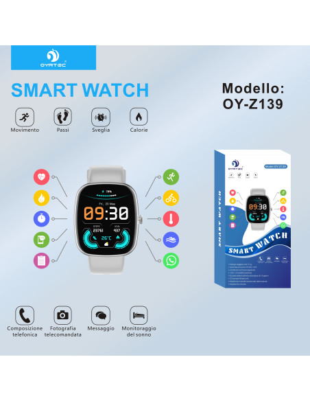 SMART WATCH OY-Z139 griggio