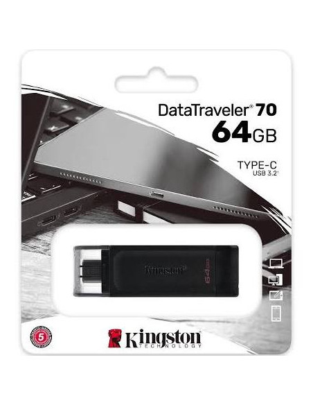 Kingston DataTraveler 70 64GB USB FlashDrive 3.0 DT70/64GB u盘