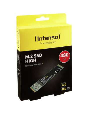Intenso High Performance - 480 GB - M.2 - 520 MB/s - 6 Gbit 内置硬盘