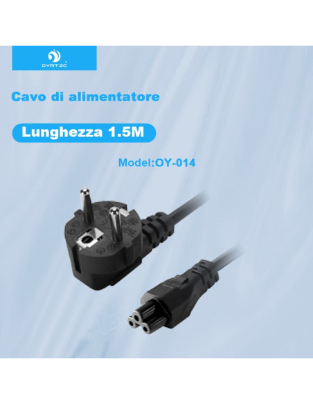 Cavo Tripolare Alimentazione 1.5 Metri