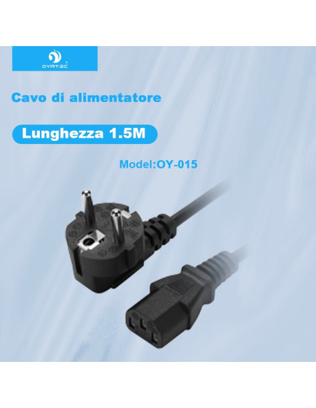 Cavo di Alimentazione Cavo di Rete Cavo di Corrente Spina