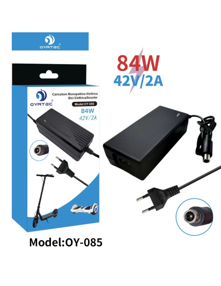 Caricabatterie monopattino  42V 2A per Scooter elettrico Xiaomi