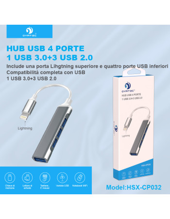 苹果ipad拓展坞lightning - usb 4in1