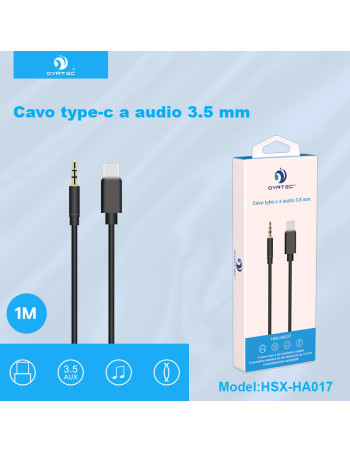 aux音频线车用typec转3.5mm
