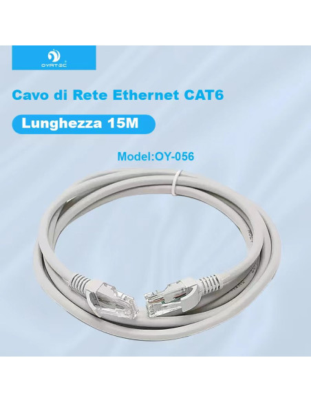 cavo rete cat6 （15 metri）