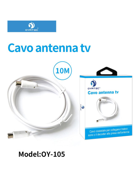 cavo antenna tv （10 metri）