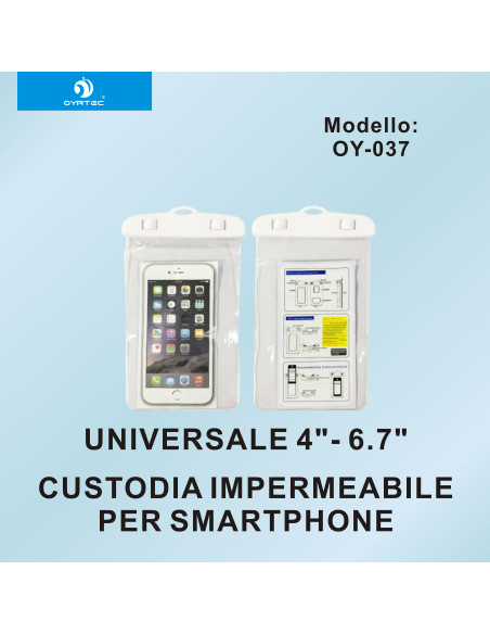 custodia impermiabile （bianco）