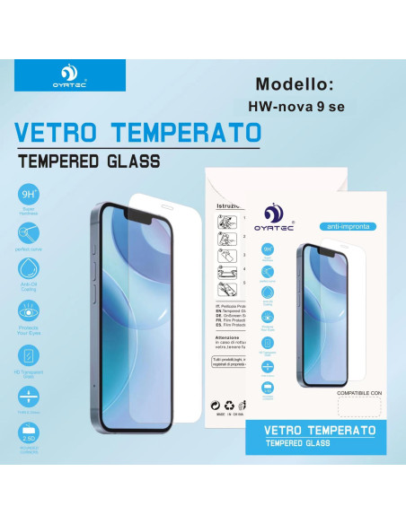 HUAWEI NOVA 9 SE VETRO TEMPERATO