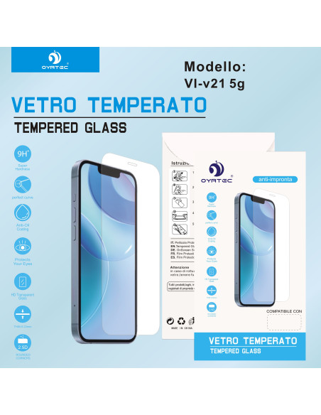 VIVO V21 5G VETRO TEMPERATO