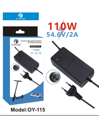 Caricatore Monopattino elettrico 54,6V 48V 2A