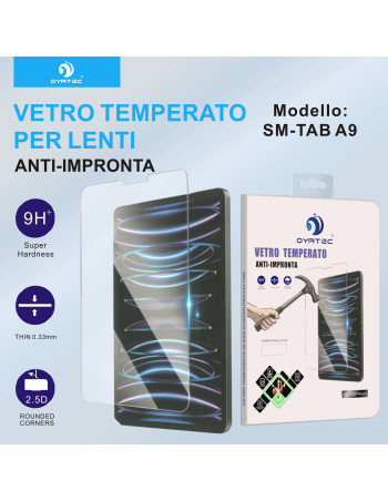 SAMSUNG TAB A9 VETRO TEMPERATO
