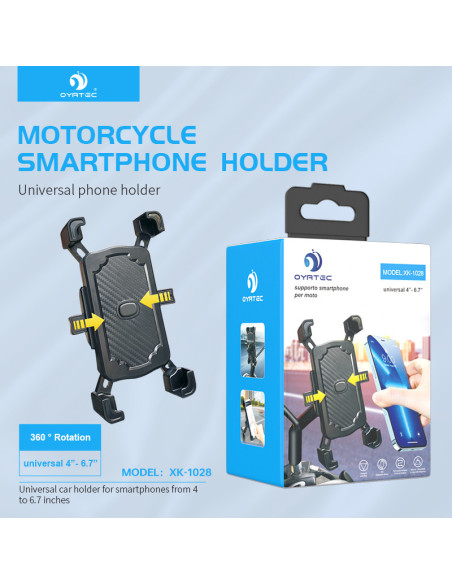SUPPORTO SMARTPHONE PER MOTO