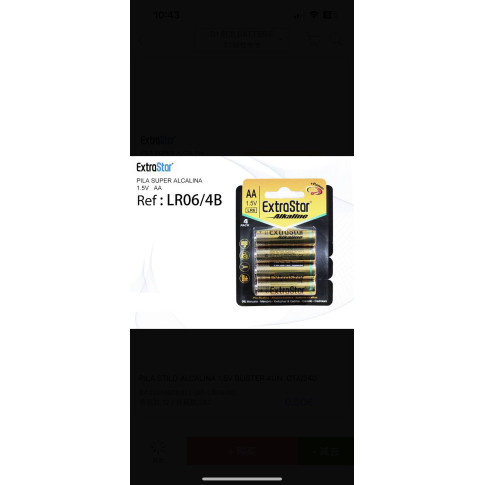 Pila Batteria LR6 AA Stilo