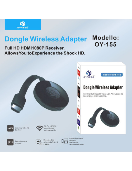 无线投屏器 hdmi OY-155