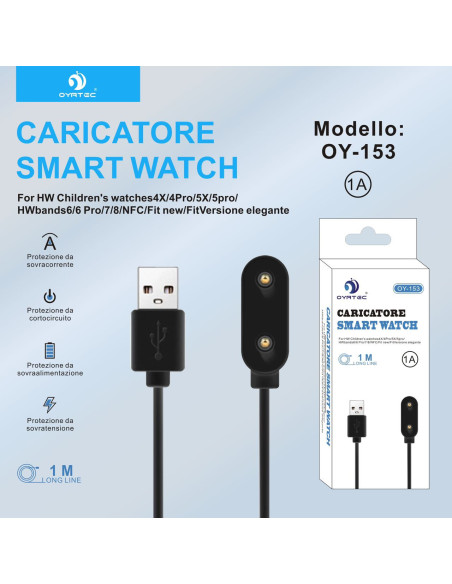 caricatore smart watch OY-153